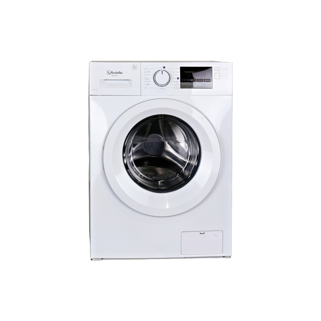 Lave-Linge Hublot 12 kg Reconditionné VEDETTE LFVQ124W : vue de face
