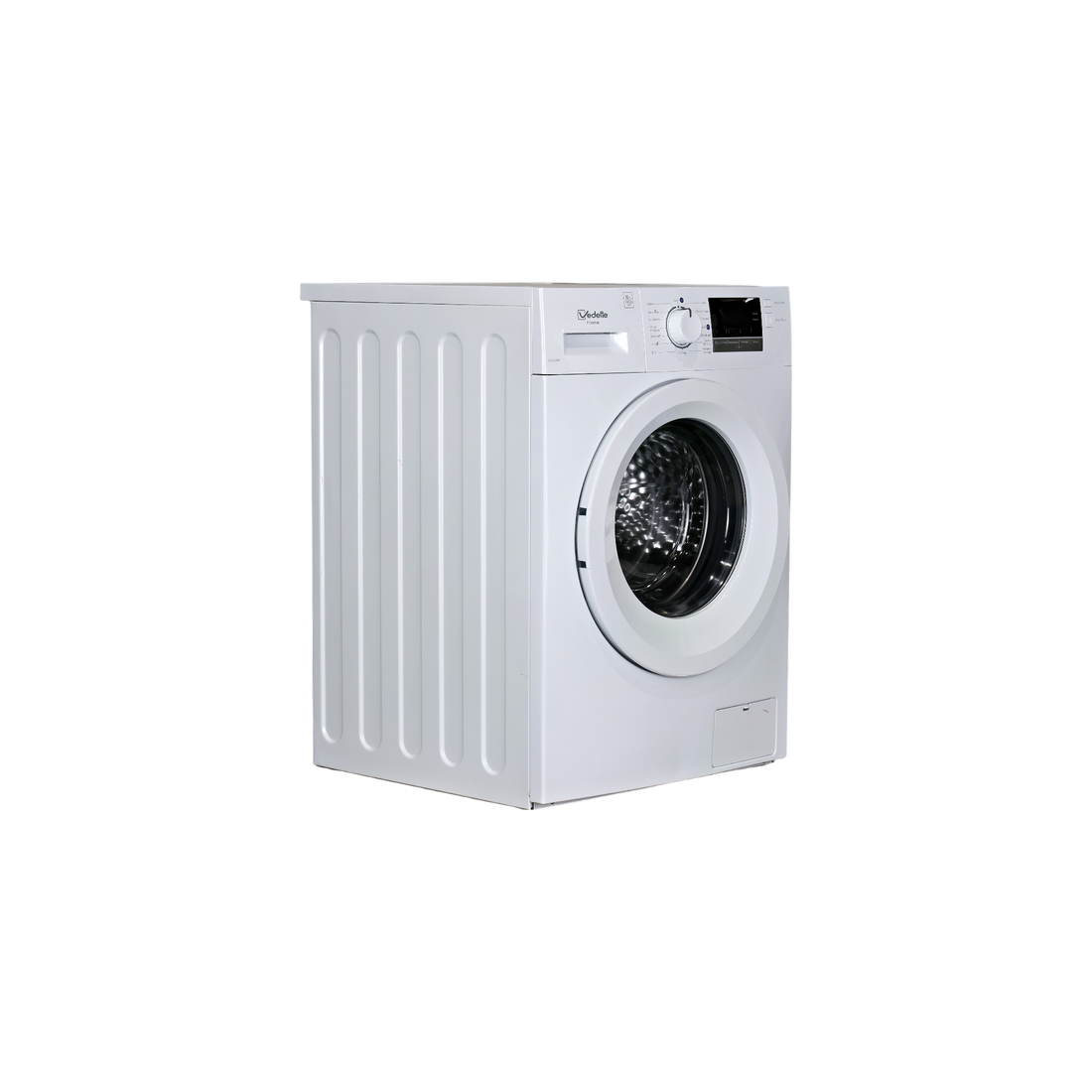 Lave-Linge Hublot 12 kg Reconditionné VEDETTE LFVQ124W : vue du côté droit