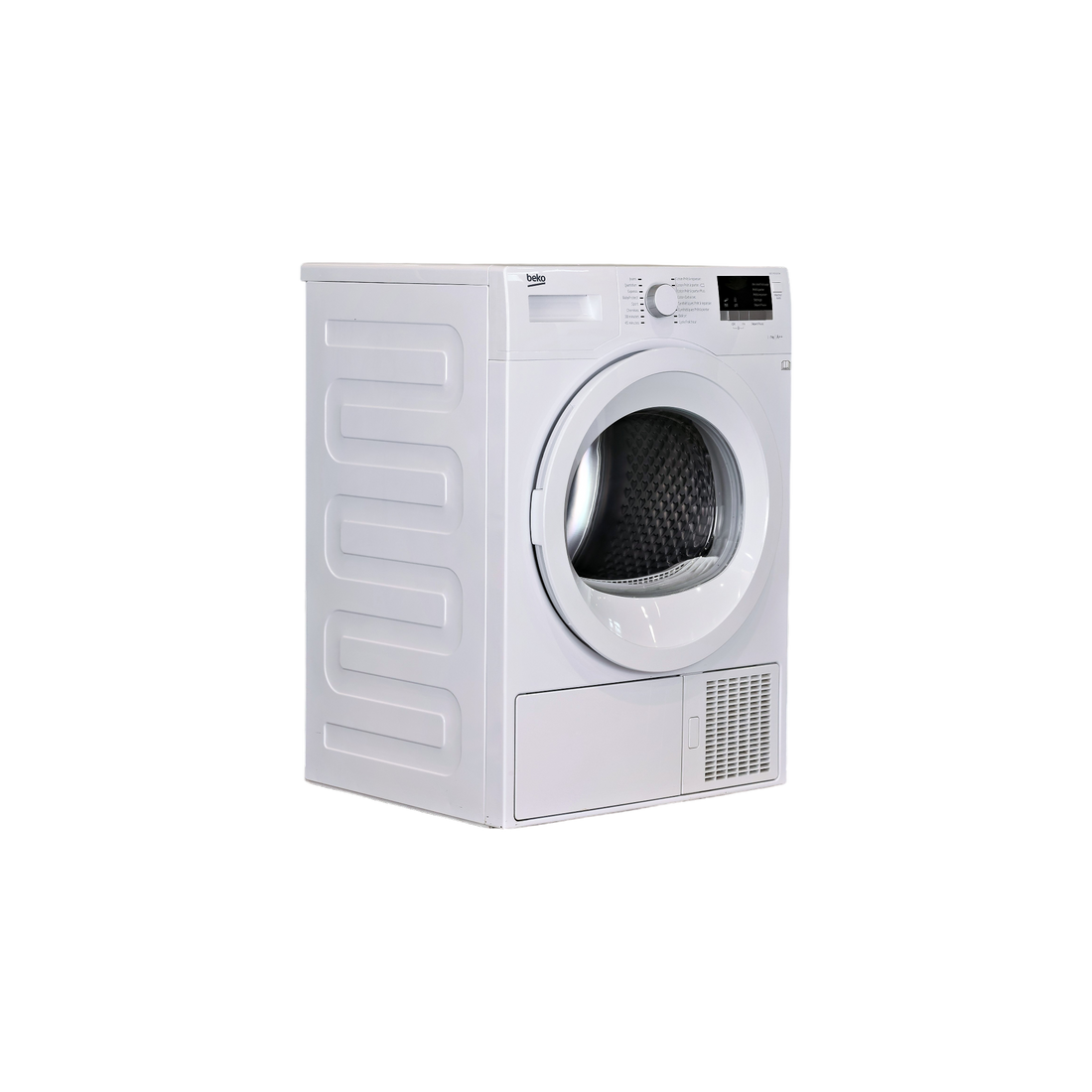 Lave-Linge Hublot 7 kg Reconditionné BEKO DDS7433GX0W : vue du côté droit