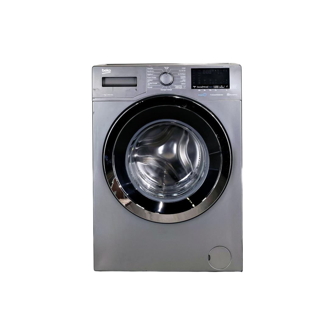 Lave-Linge Hublot 7 kg Reconditionné BEKO WTE7736XC2M : vue de face