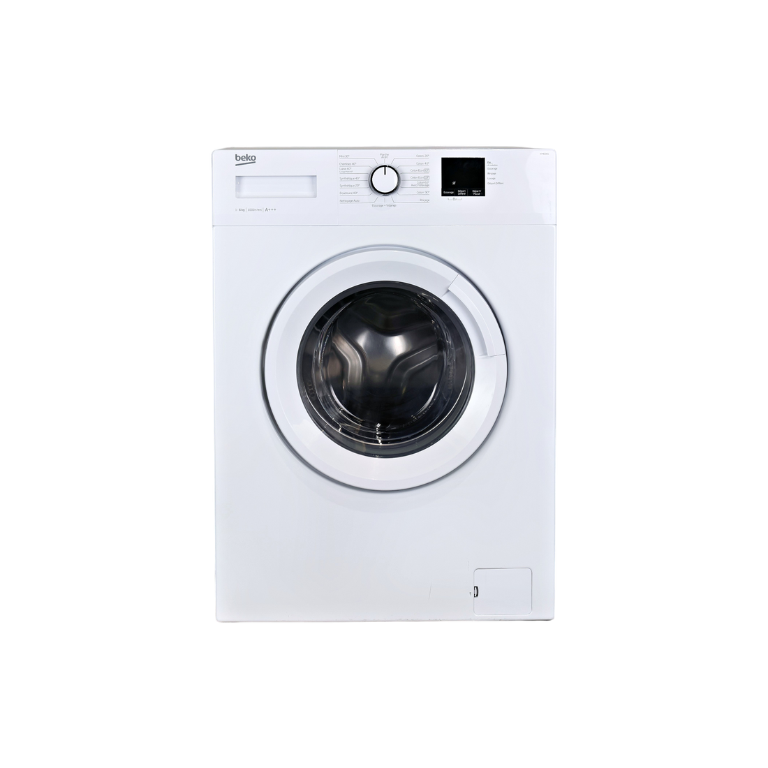 Lave-Linge Hublot 6 kg Reconditionné BEKO WM61001 : vue de face
