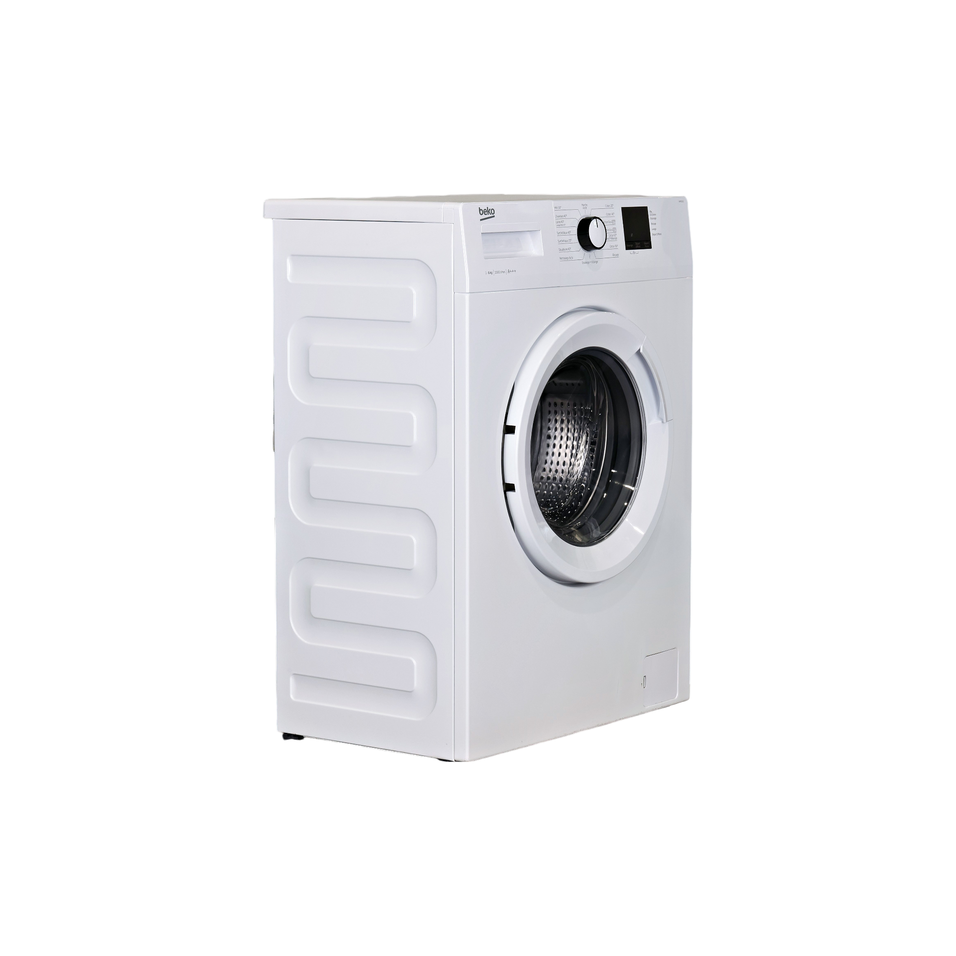 Lave-Linge Hublot 6 kg Reconditionné BEKO WM61001 : vue du côté droit