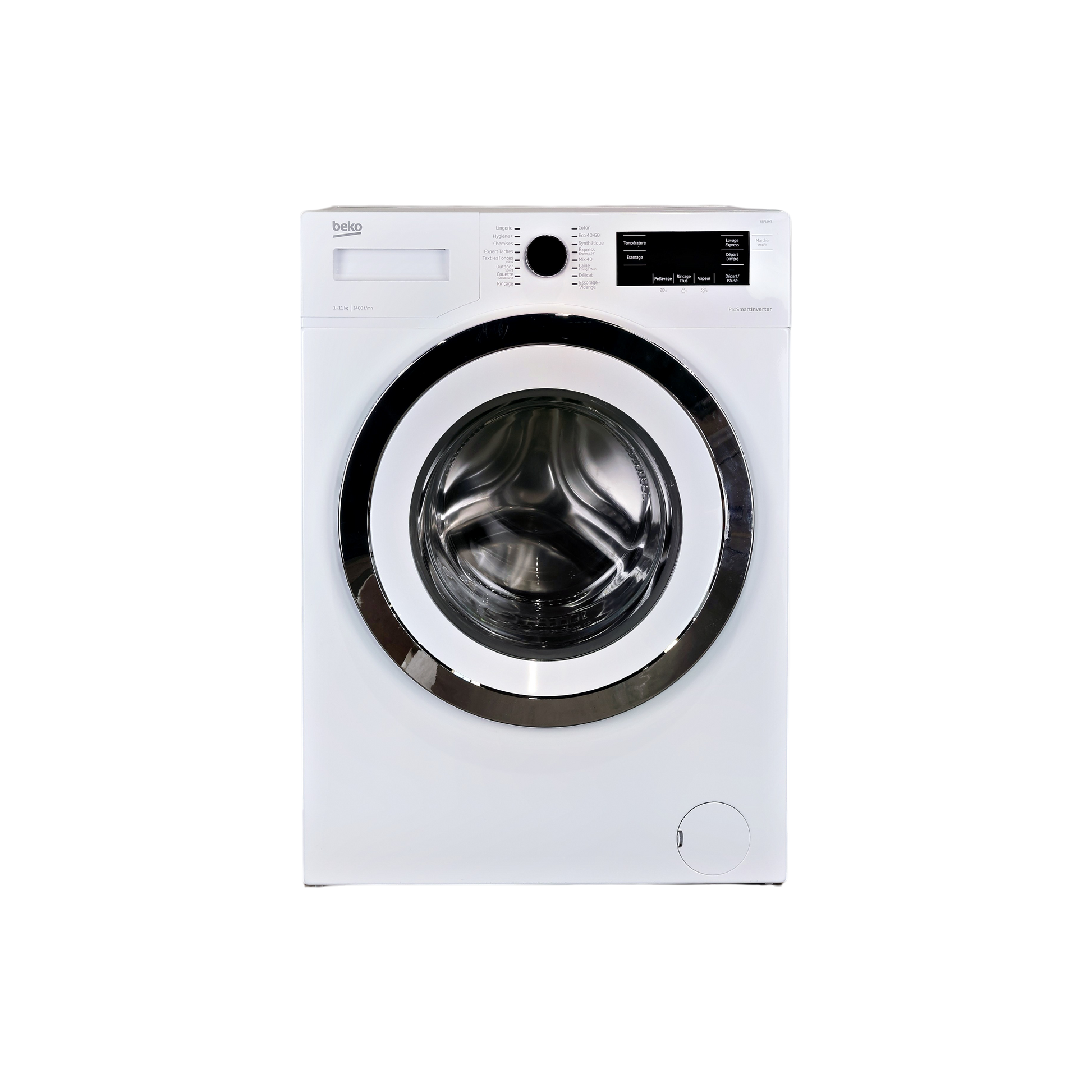 Lave-Linge Hublot 11 kg Reconditionné BEKO LLF11W2 : vue de face