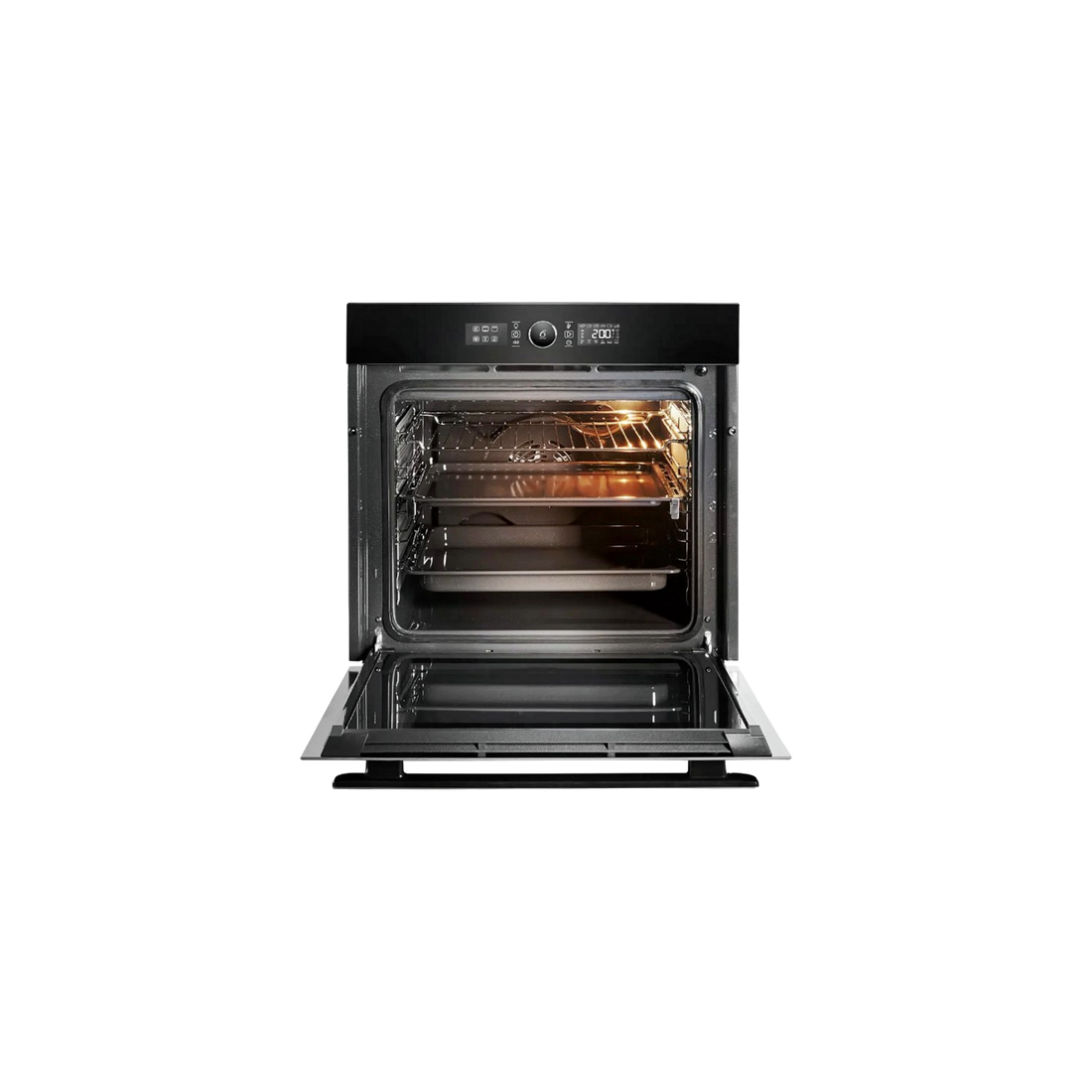 Four Chaleur Tournante 73 L Reconditionné WHIRLPOOL AKZ9 6291 NB : vue du côté droit