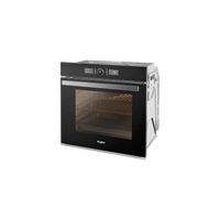 Four Chaleur Tournante 73 L Reconditionné WHIRLPOOL AKZ9 6291 NB : vue du côté gauche