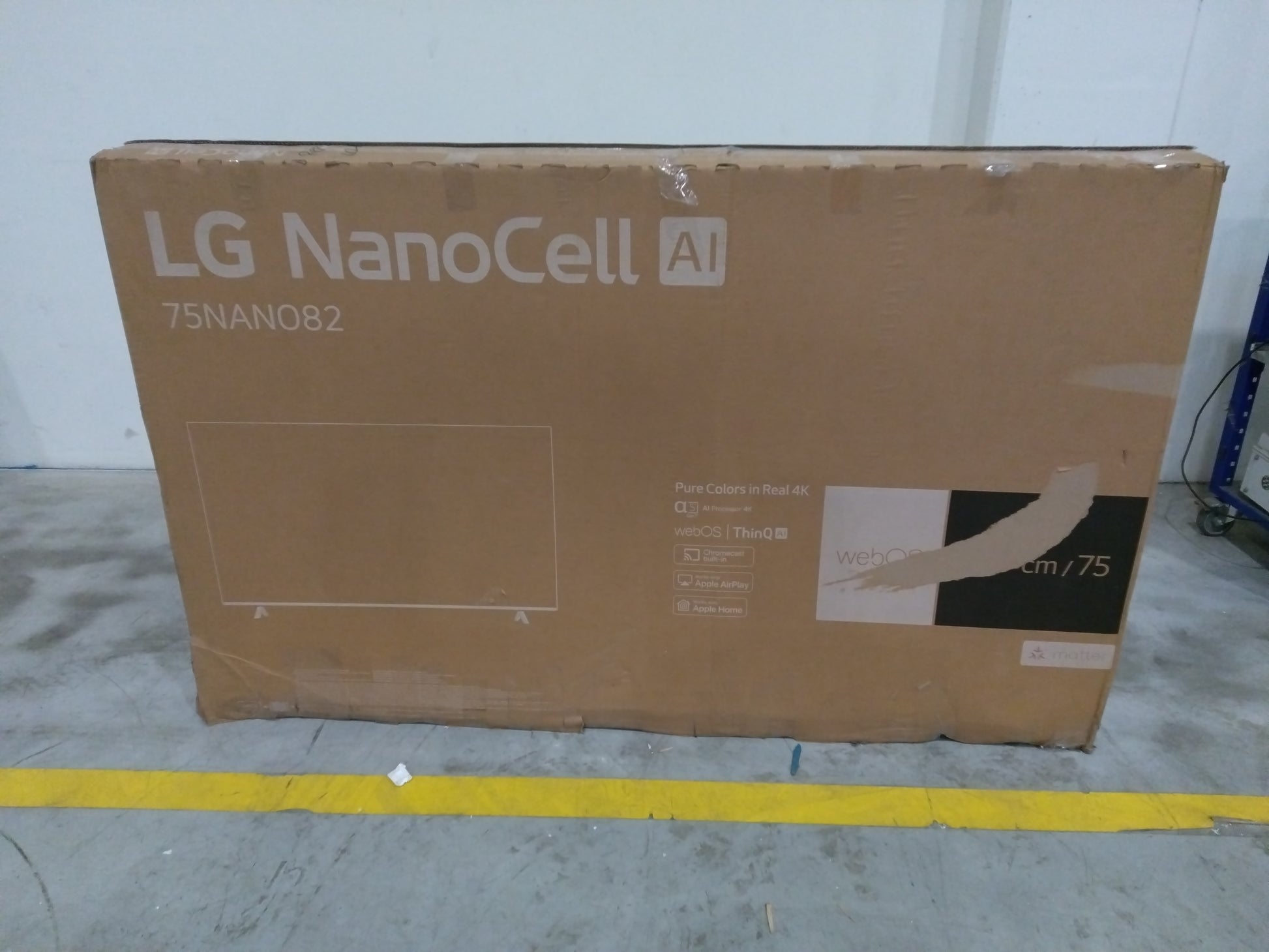 Téléviseur Led  Reconditionné LG 75NANO82 189CM (84") : détails