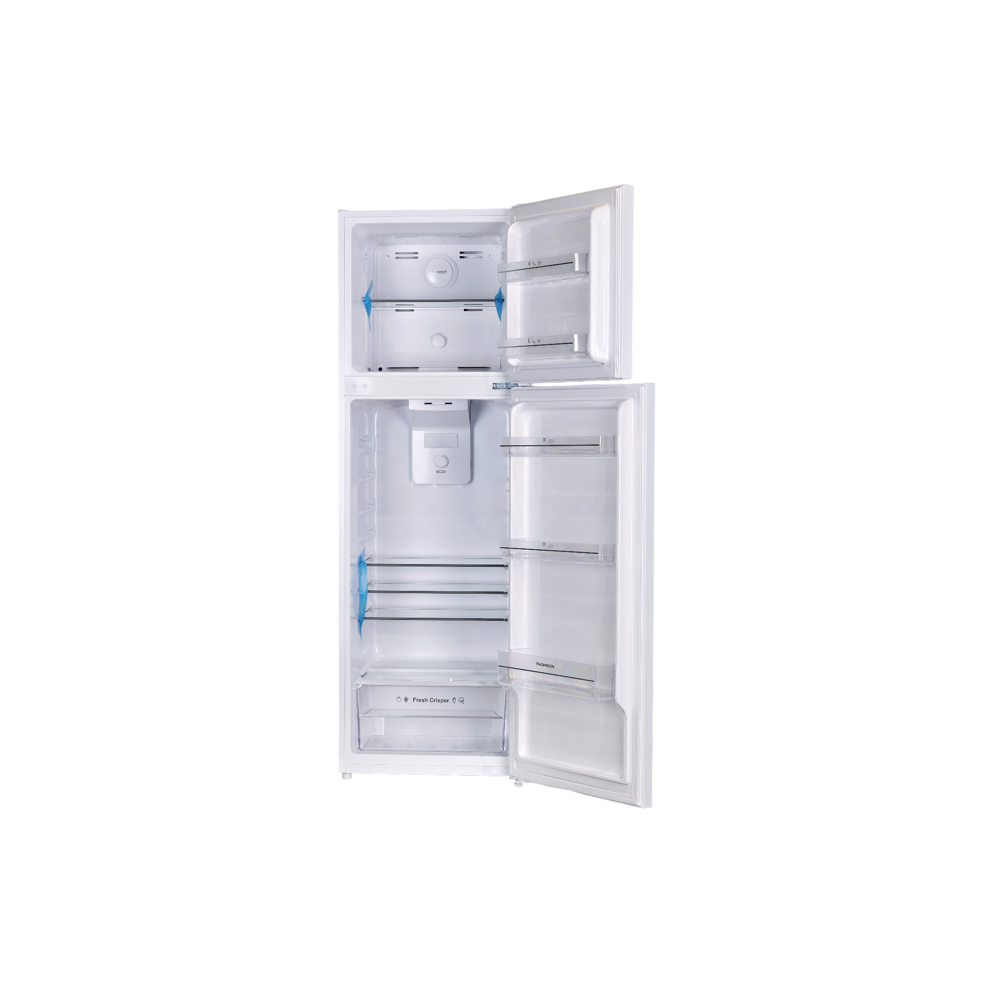 Réfrigérateur Avec Congélateur 247 L Reconditionné THOMSON THD254NFWH : vue de l'intérieur