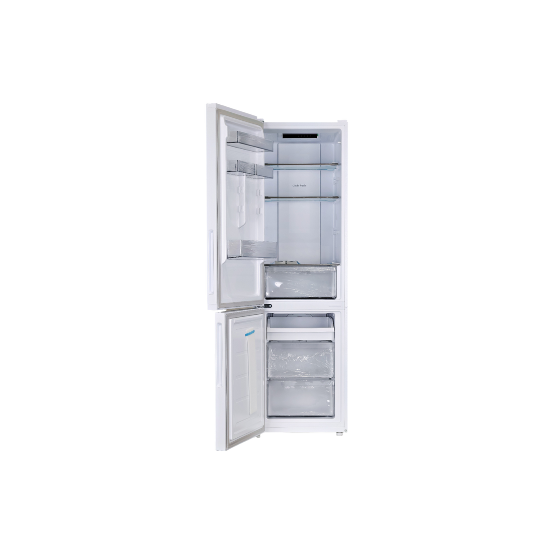 Réfrigérateur Avec Congélateur 279 L Reconditionné CANDY CNCQ2T518EW : vue de l'intérieur