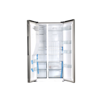 Réfrigérateur Américain 566 L Reconditionné HISENSE RS5P535NPCE : vue de l'intérieur