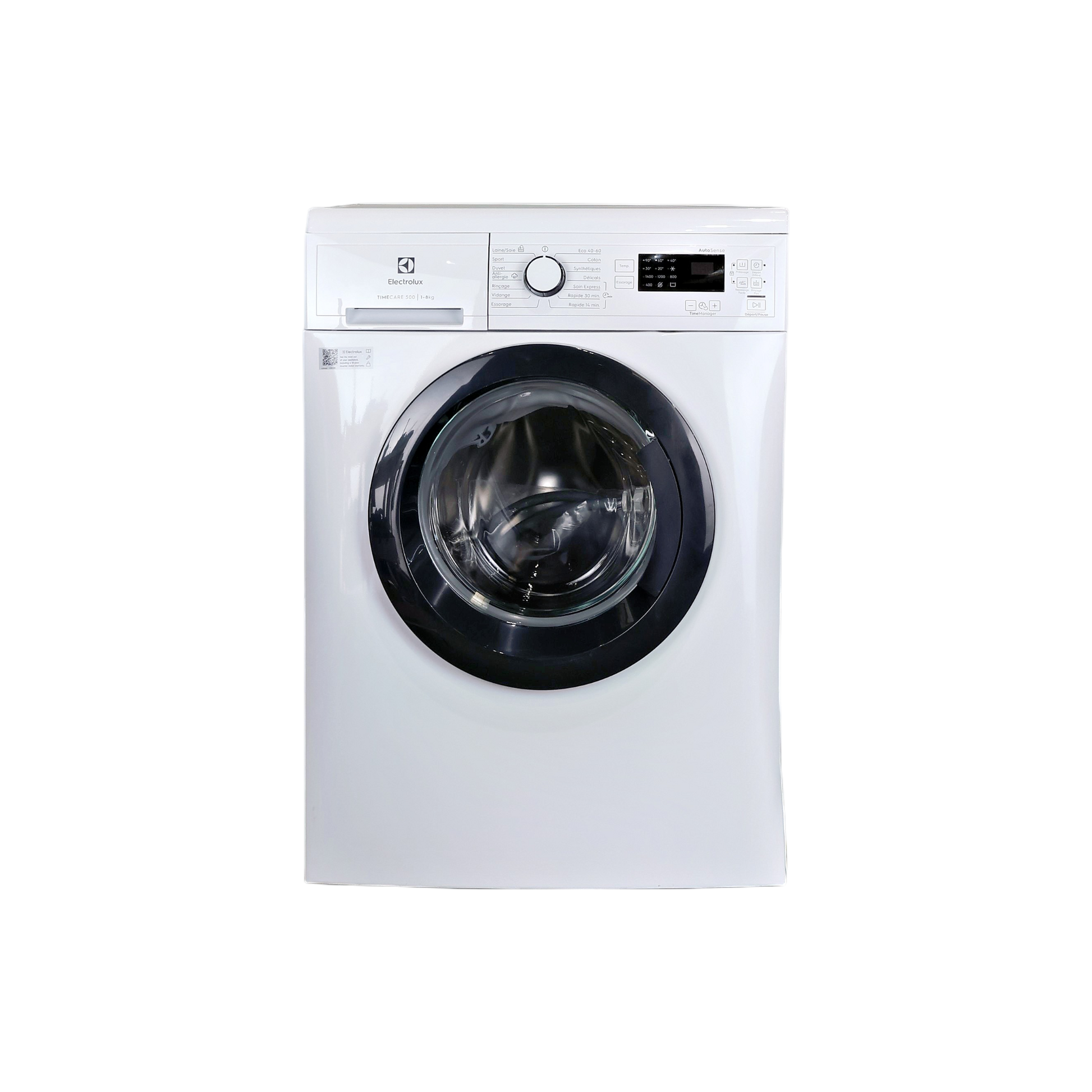 Lave-Linge Hublot 8 kg Reconditionné ELECTROLUX EW2F7814FA : vue de face