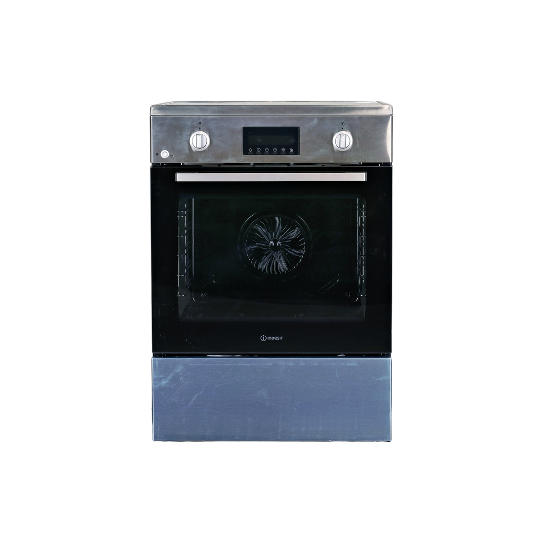 Cuisinière À Induction 72 L Reconditionné INDESIT I6I8LCSX : vue de face