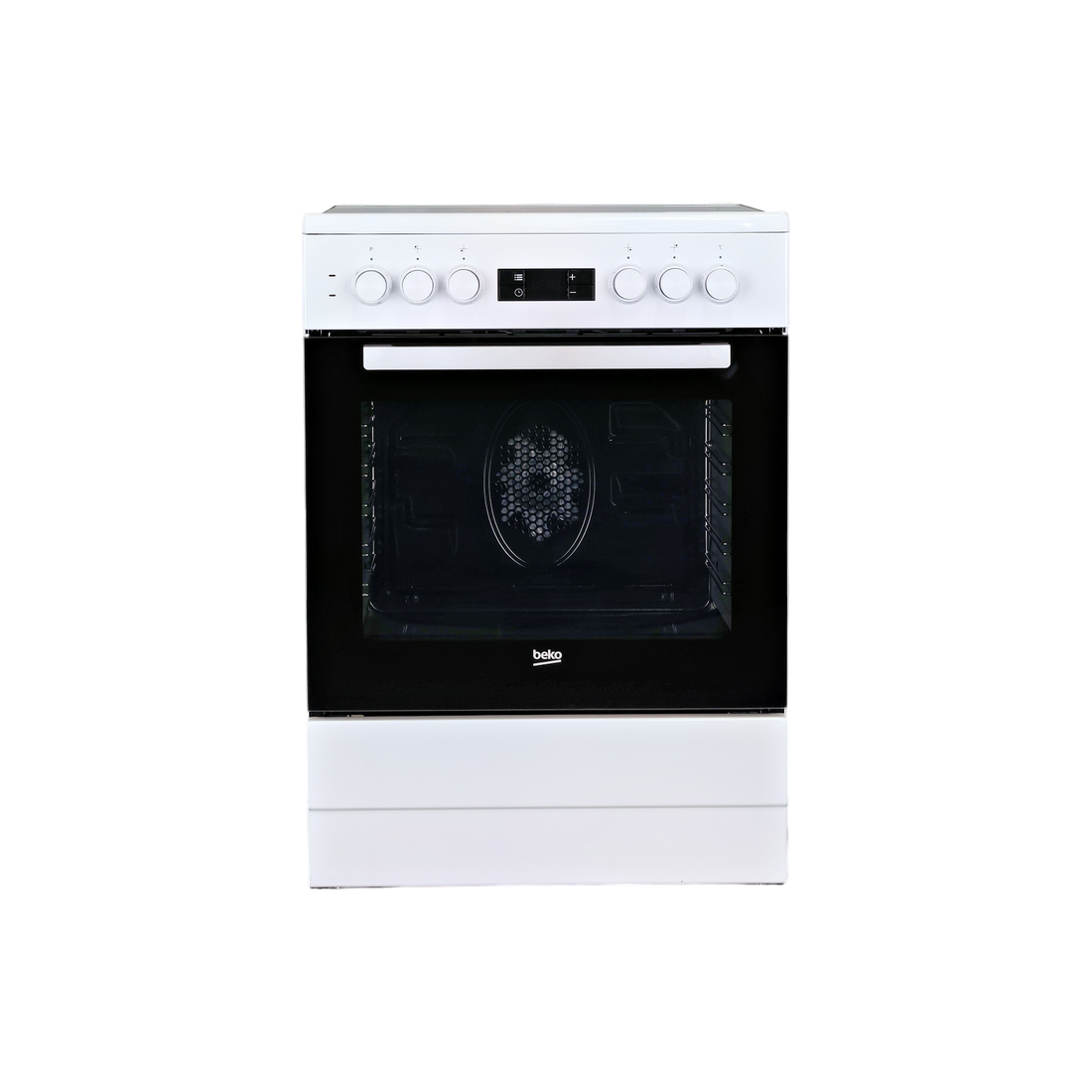 Cuisinière Vitrocéramique  Reconditionné BEKO FSE67300WCS : vue de face