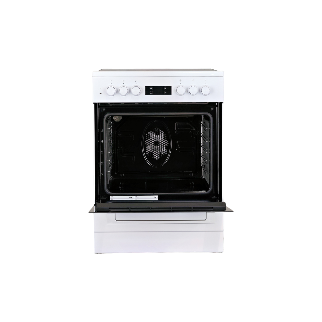 Cuisinière Vitrocéramique  Reconditionné BEKO FSE67300WCS : vue de l'intérieur