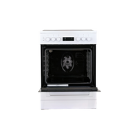 Cuisinière Vitrocéramique  Reconditionné BEKO FSE67300WCS : vue de l'intérieur