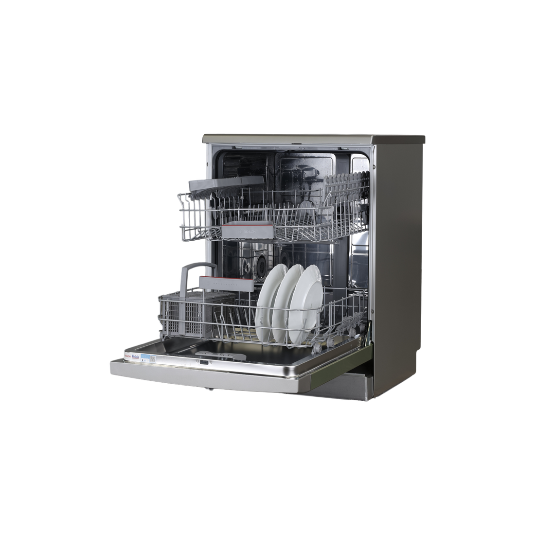 Lave-Vaisselle Pose Libre 13 Cvts Reconditionné BOSCH SMS4ETI28E : vue de l'intérieur