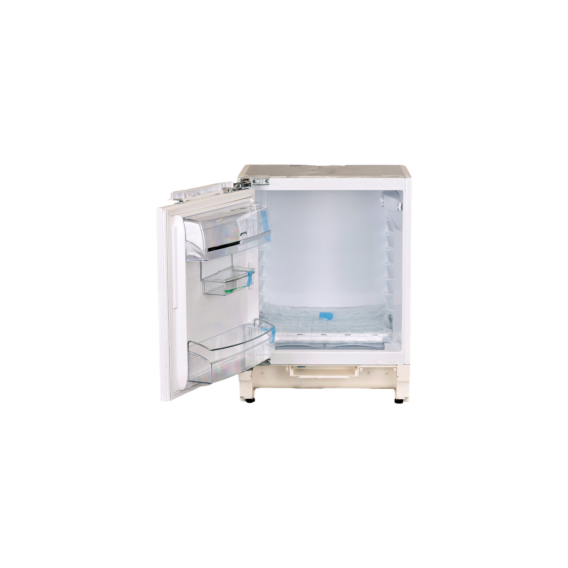 Réfrigérateur Encastrable 134 L Reconditionné SMEG U8L080DE : vue de l'intérieur