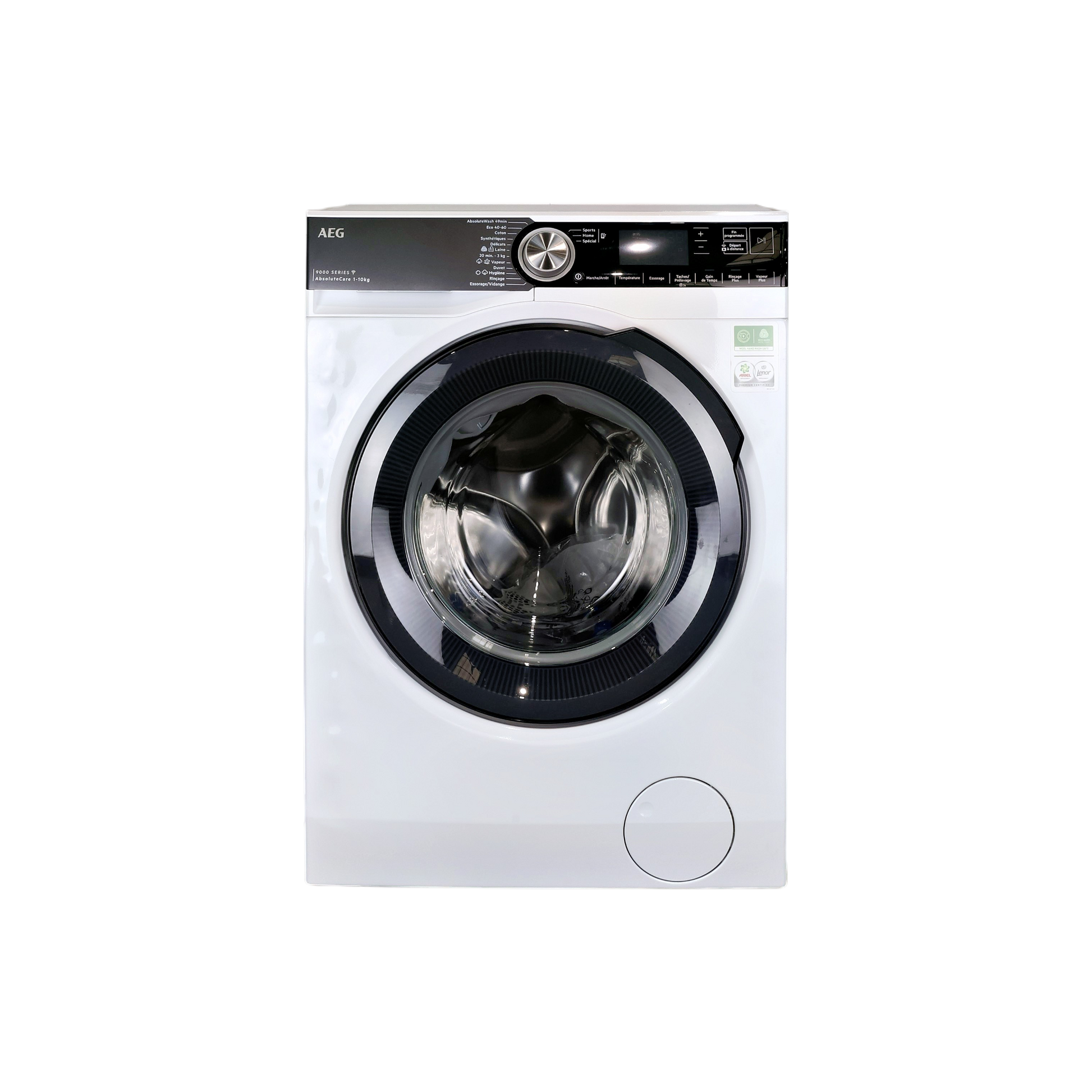 Lave-Linge Hublot 10 kg Reconditionné AEG LFR95A116SW : vue de face