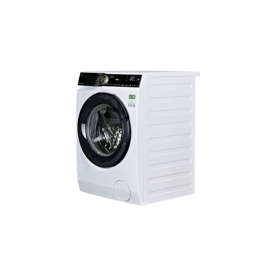 Lave-Linge Hublot 10 kg Reconditionné AEG LFR95A116SW : vue du côté gauche