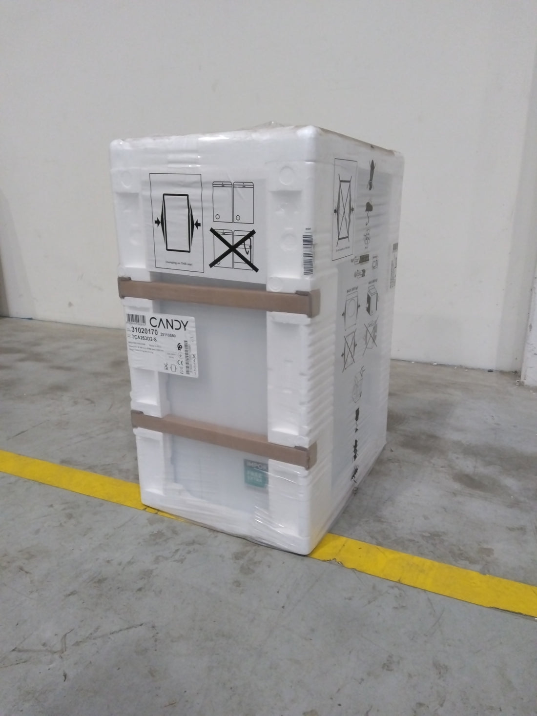 Lave-Linge Top 6 kg Reconditionné CANDY TCA263D2-S : détails