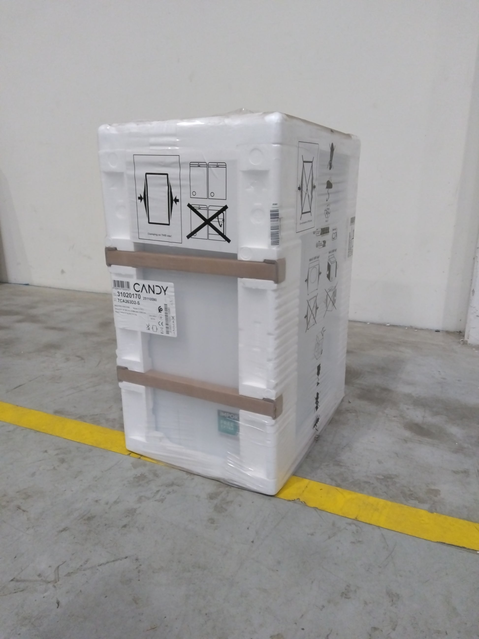 Lave-Linge Top 6 kg Reconditionné CANDY TCA263D2-S : détails