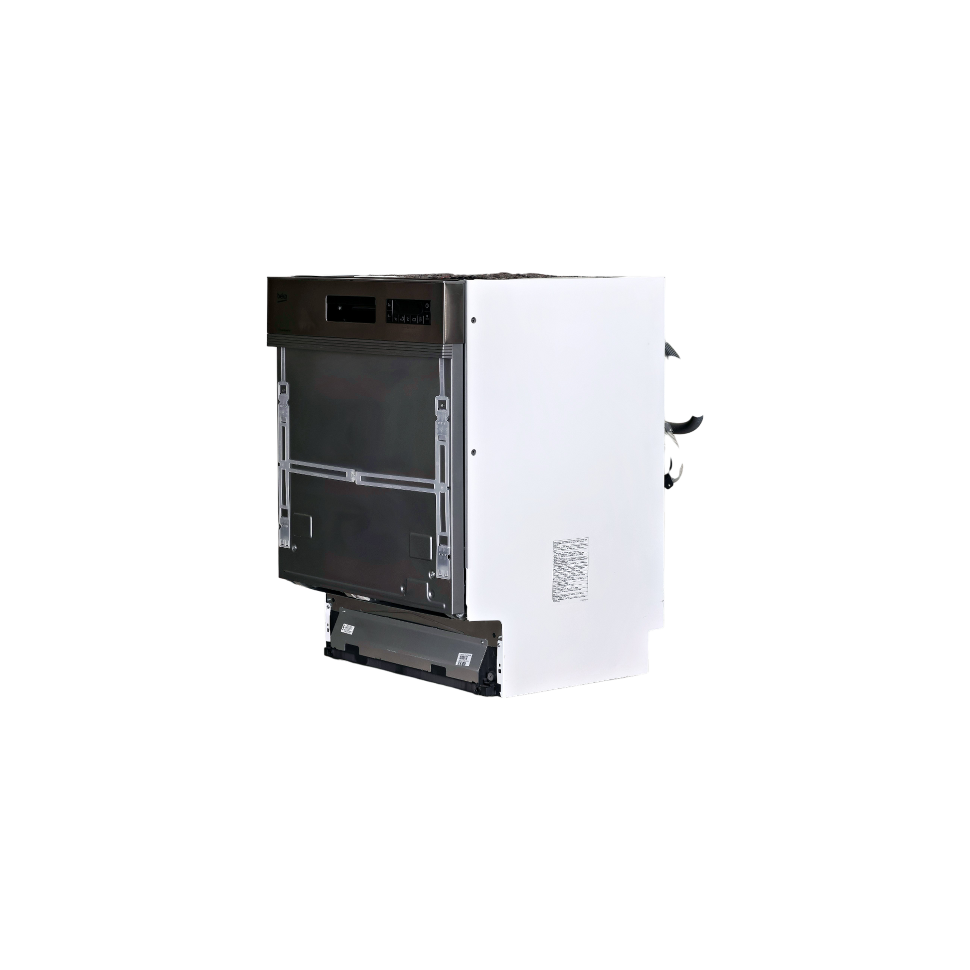 Lave-Vaisselle Encastrable 14 Cvts Reconditionné BEKO BDSN28440X : vue du côté gauche