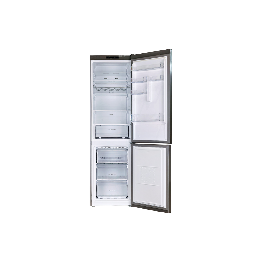 Réfrigérateur Avec Congélateur 367 L Reconditionné INDESIT INFC9 TI22X : vue de l'intérieur