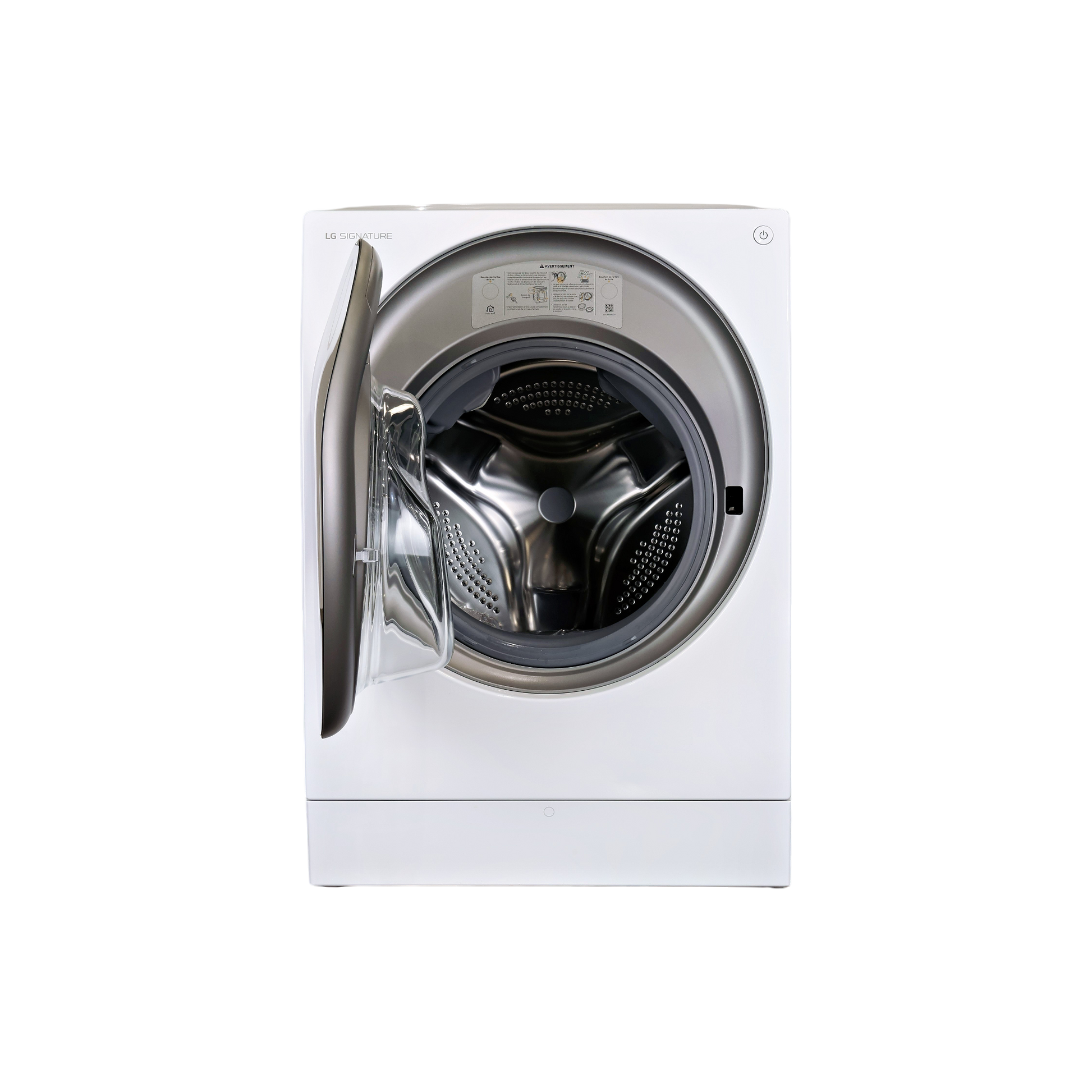 Lave-Linge Sechant 12 kg Reconditionné LG LSWD100E : vue de l'intérieur