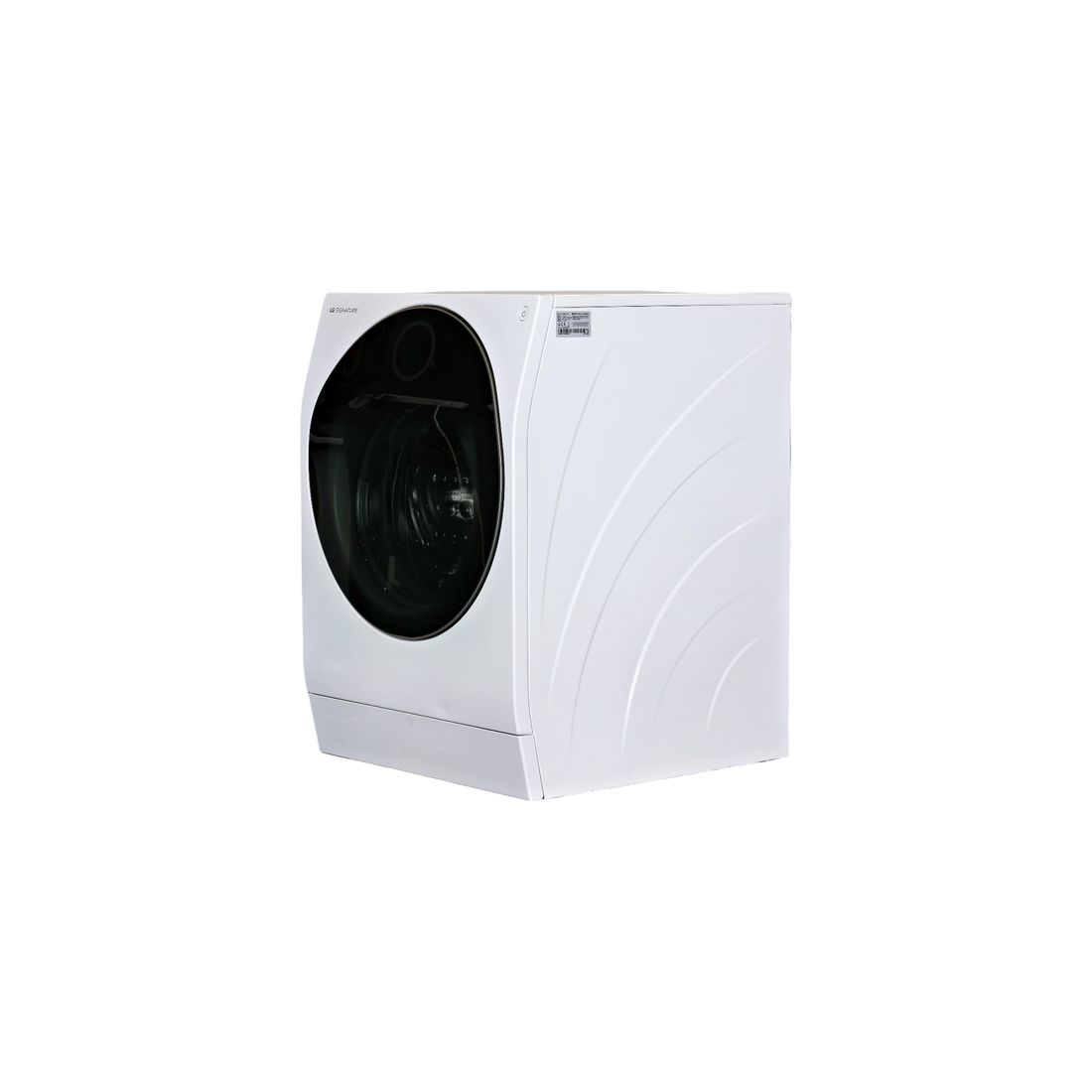 Lave-Linge Sechant 12 kg Reconditionné LG LSWD100E : vue du côté gauche