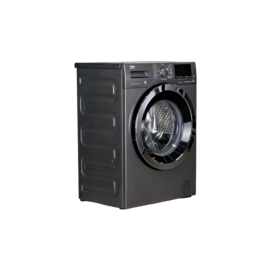 Lave-Linge Hublot 7 kg Reconditionné BEKO WTE7736XC1M : vue du côté droit
