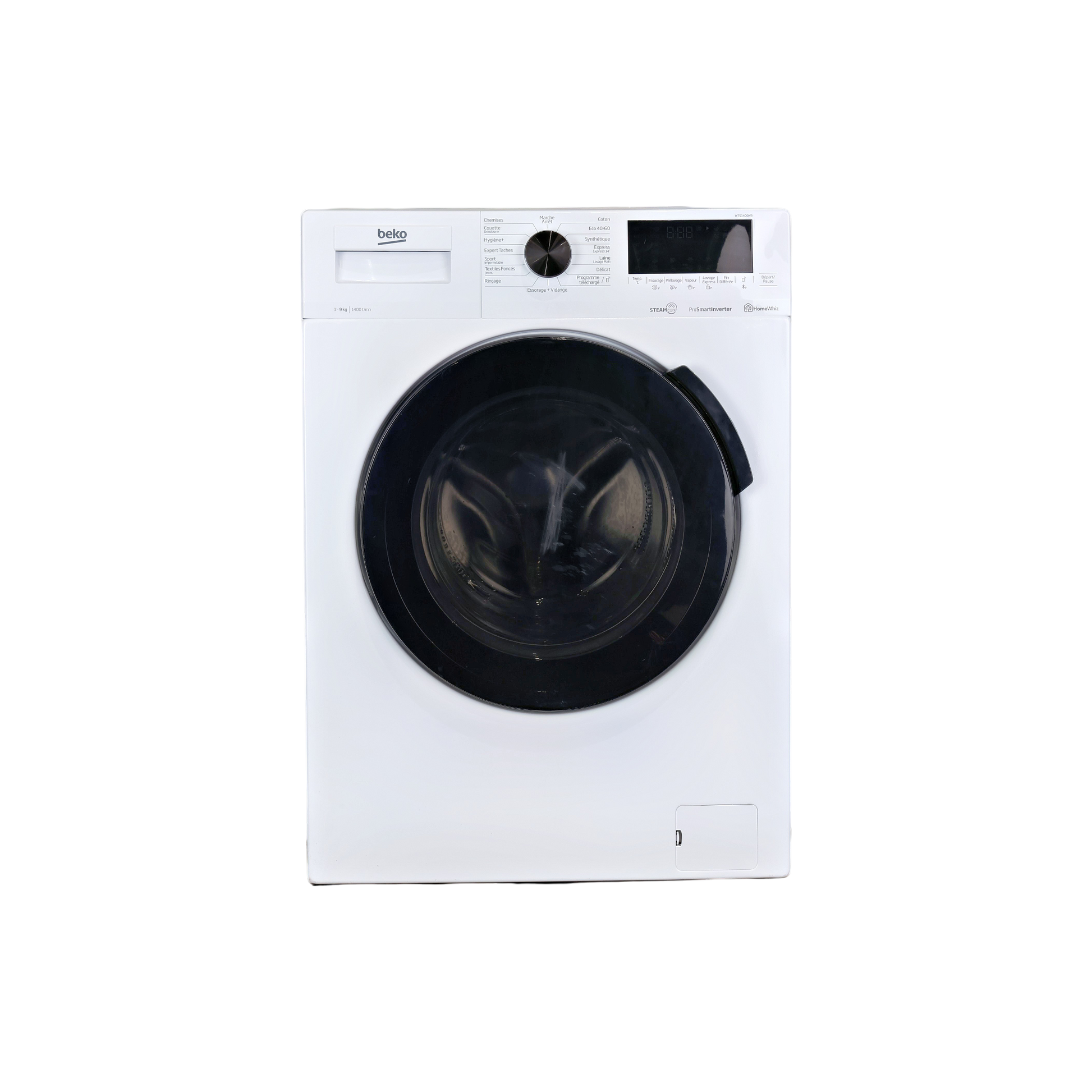 Lave-linge hublot 9 kg Reconditionné BEKO WTS9400W3