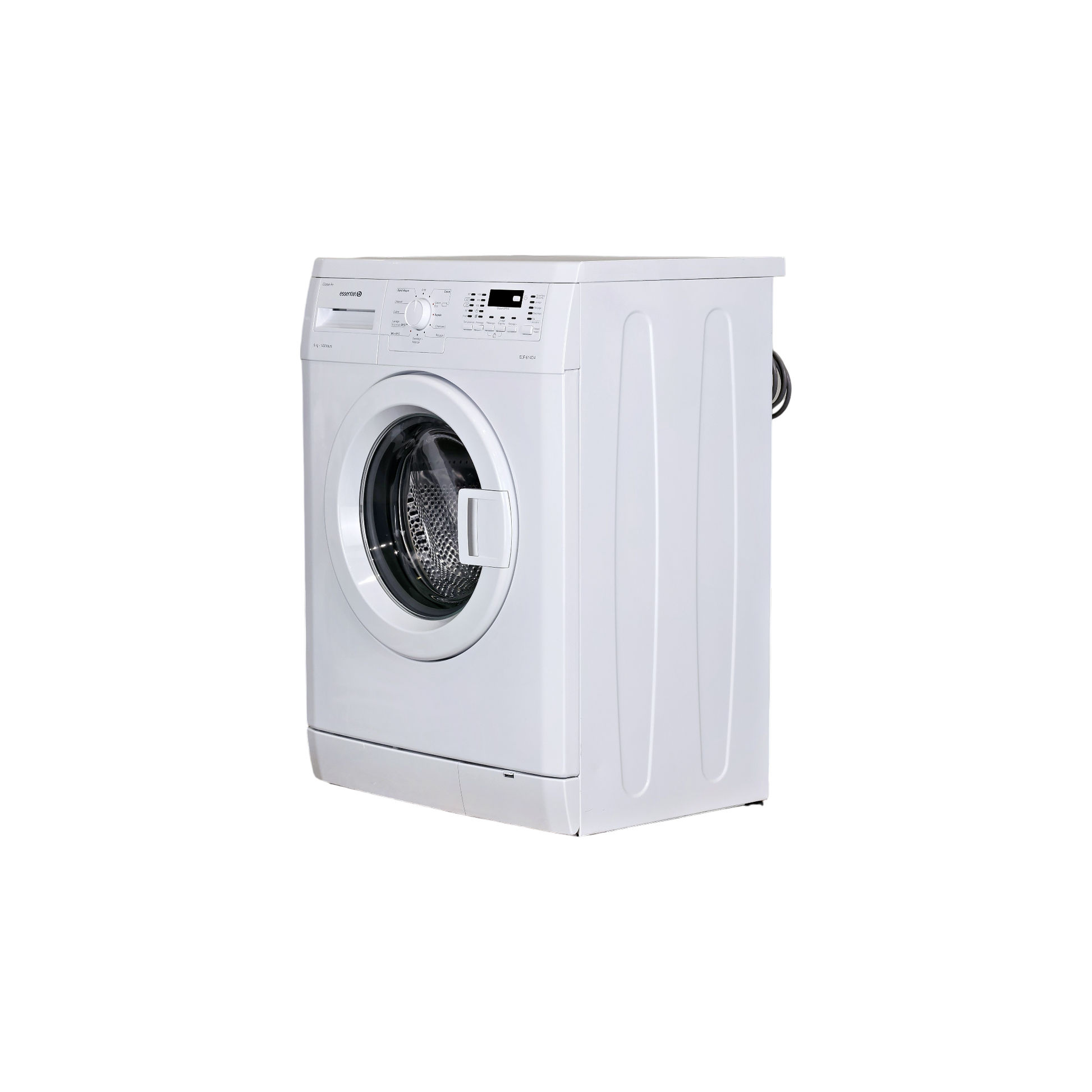 Lave-Linge Hublot 6 kg Reconditionné ESSENTIEL B ELF 614D4 : vue du côté gauche