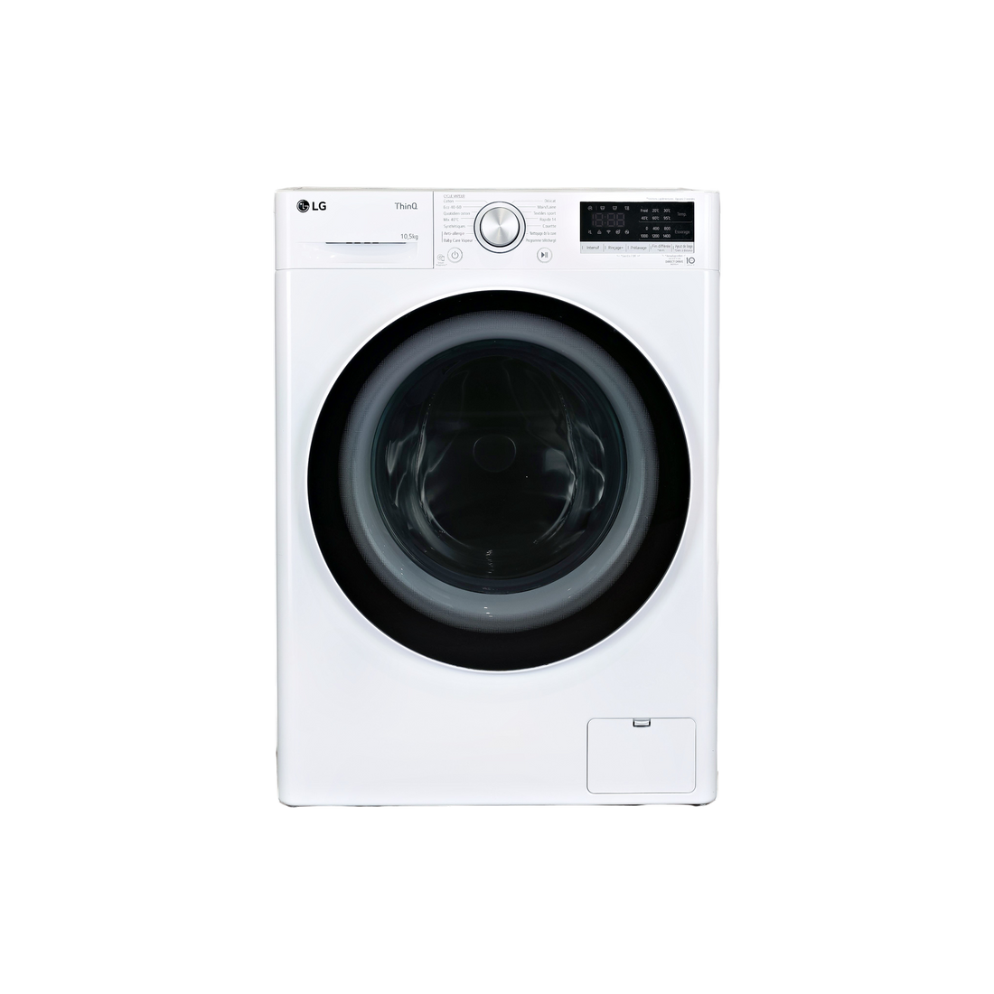 Lave-Linge Hublot 10.5 kg Reconditionné LG F14V40WHS : vue de face