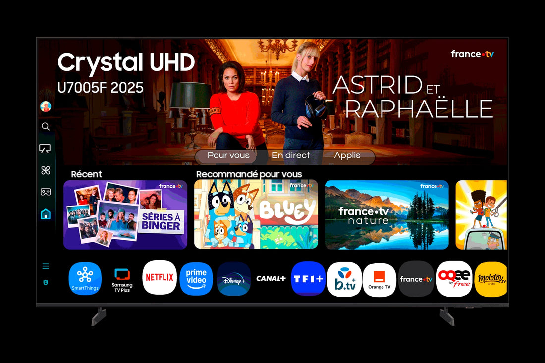 Téléviseur Led  Reconditionné SAMSUNG TU65U7025F 164CM (65") : vue de face