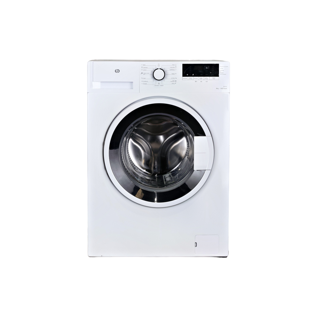 Lave-Linge Hublot 8 kg Reconditionné ESSENTIEL B EELF814-1B : vue de face