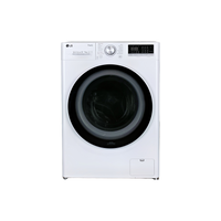 Lave-Linge Sechant 9 kg Reconditionné LG F954N40WRS : vue de face