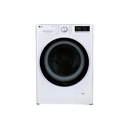 Lave-Linge Sechant 9 kg Reconditionné LG F954N40WRS : vue de face