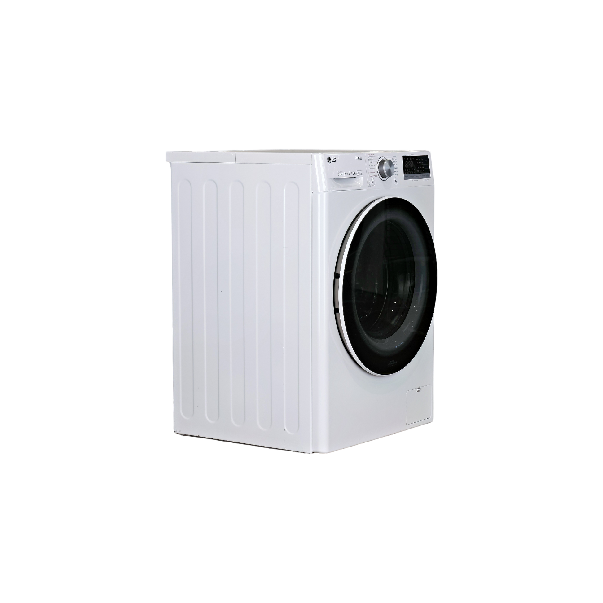 Lave-Linge Sechant 9 kg Reconditionné LG F954N40WRS : vue du côté droit