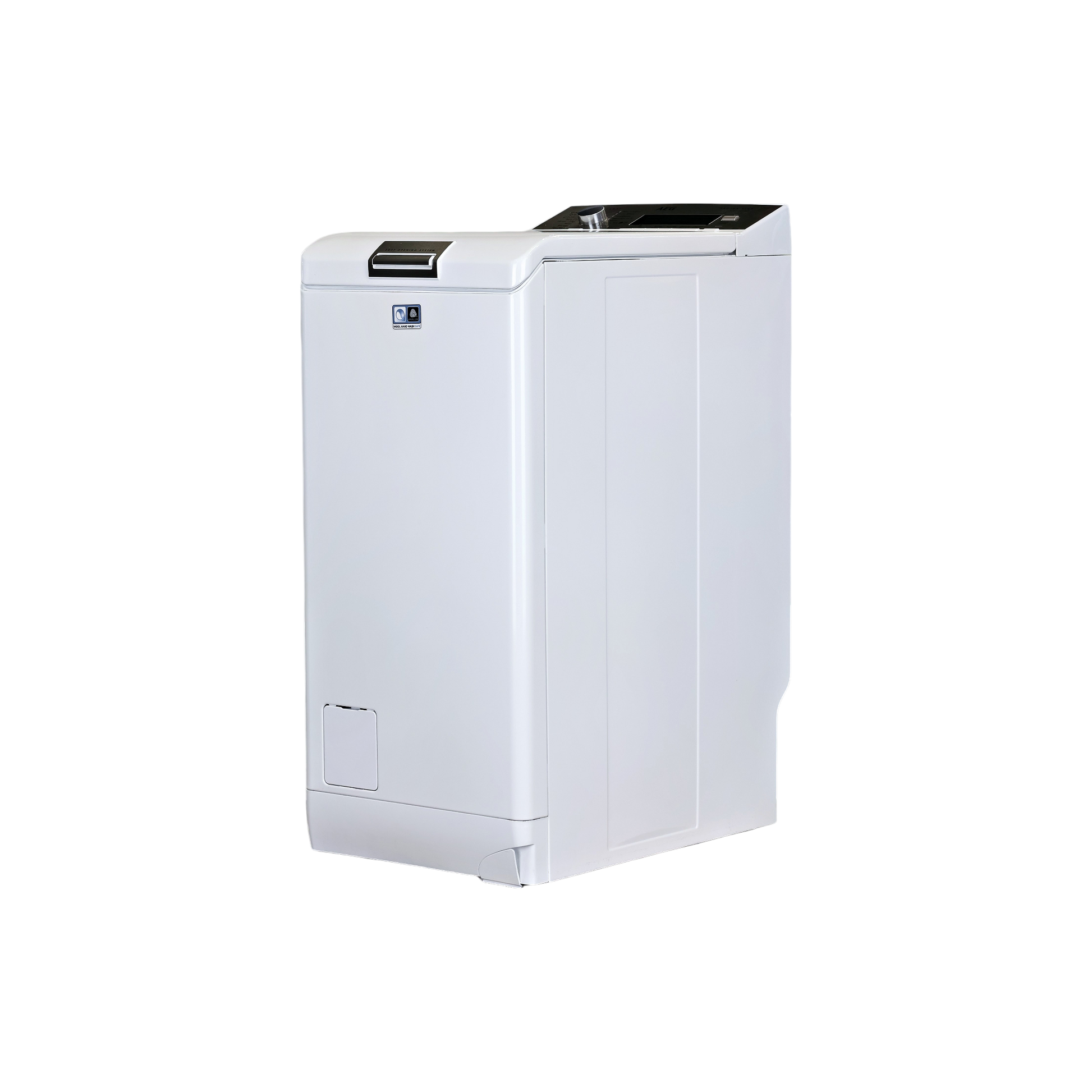 Lave-Linge Top 6 kg Reconditionné AEG L88561TL : vue du côté gauche