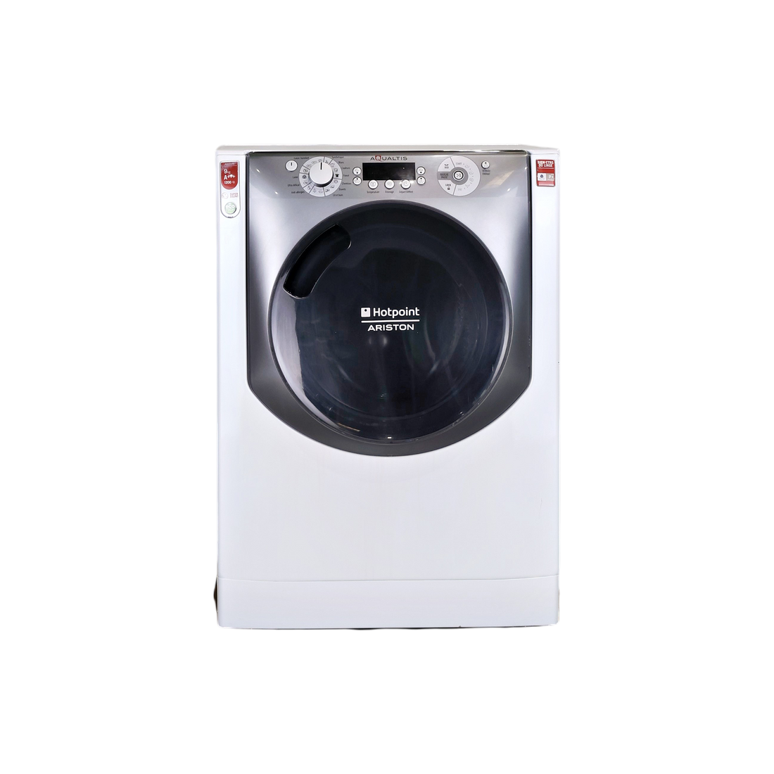 Lave-Linge Hublot 9 kg Reconditionné HOTPOINT AQ93F 29 FR : vue de face