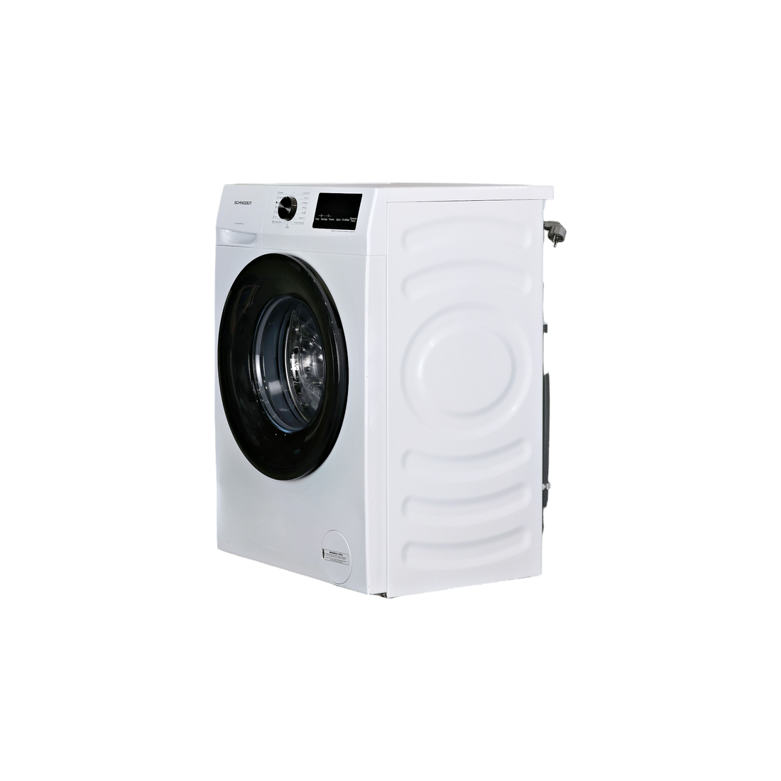 Lave-Linge Hublot 8 kg Reconditionné SCHNEIDER SCLLF814VAW : vue du côté gauche