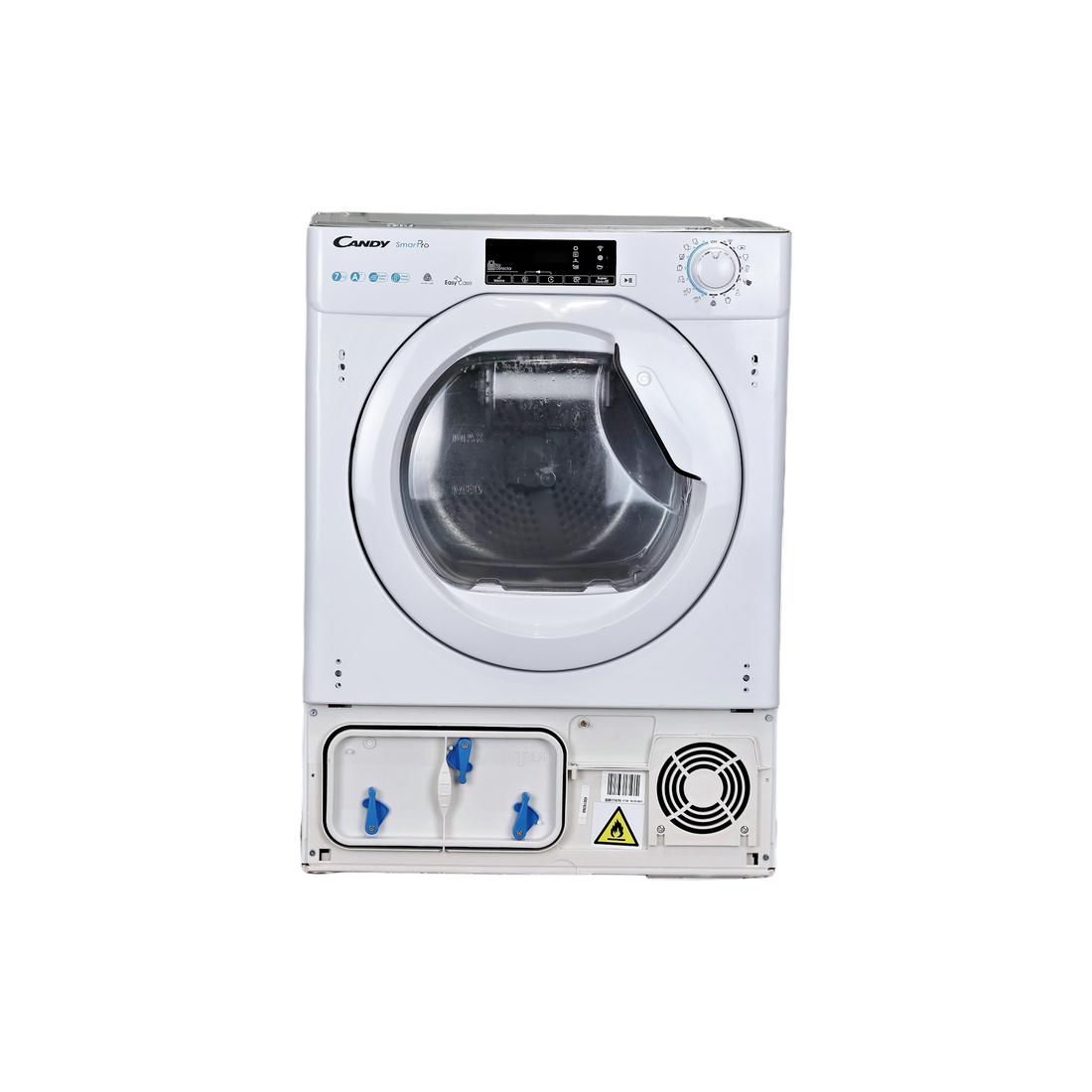 Seche-Linge Pompe À Chaleur 7 kg Reconditionné CANDY BCTDH7A1TE-S : vue de face