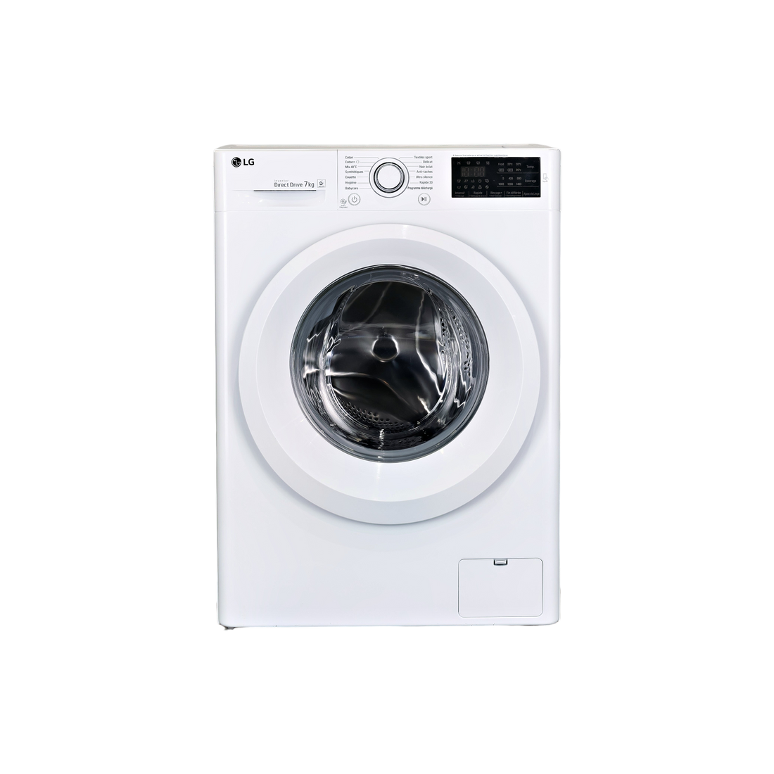Lave-Linge Hublot 7 kg Reconditionné LG F74J53WH : vue de face