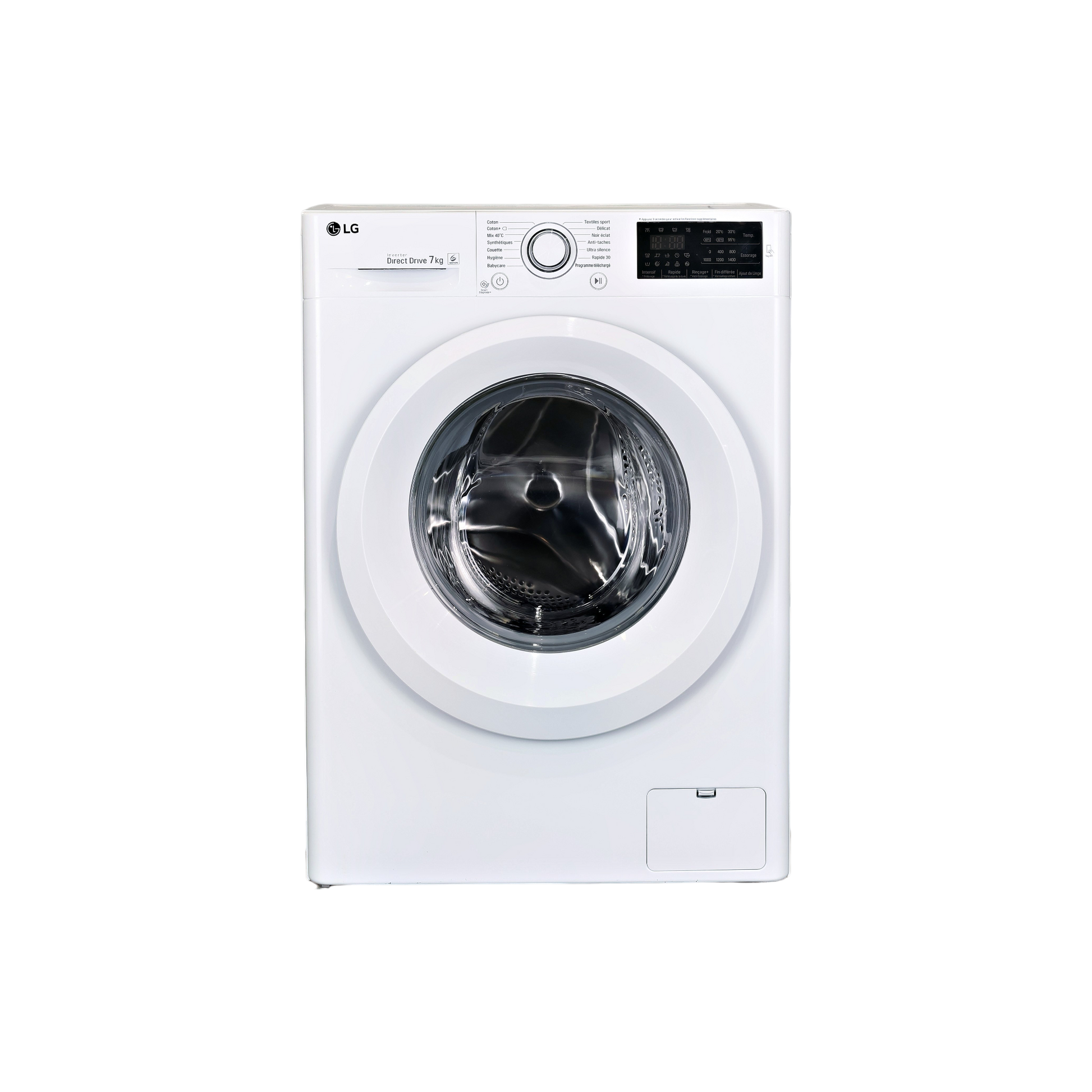 Lave-Linge Hublot 7 kg Reconditionné LG F74J53WH : vue de face