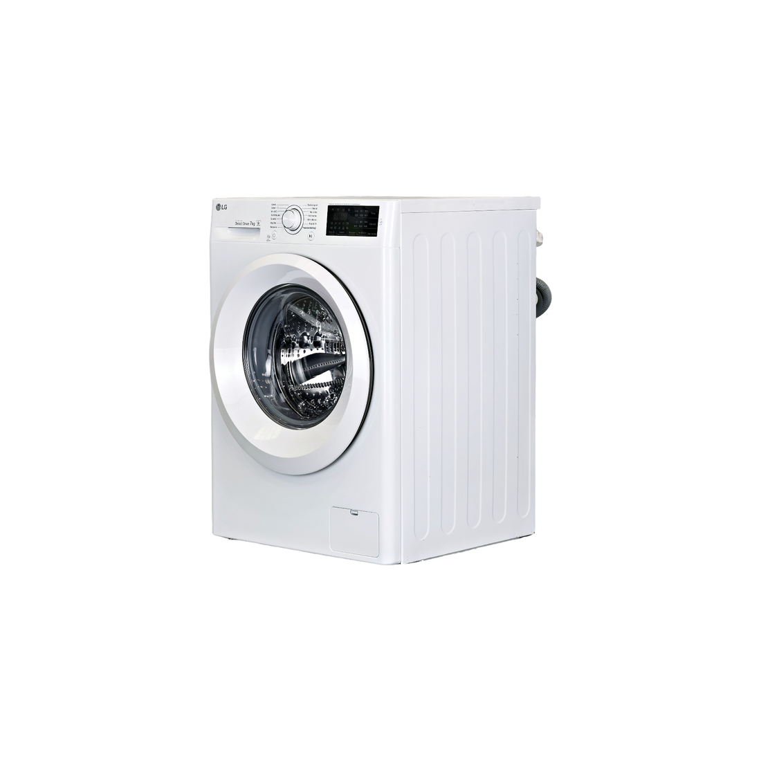 Lave-Linge Hublot 7 kg Reconditionné LG F74J53WH : vue du côté gauche