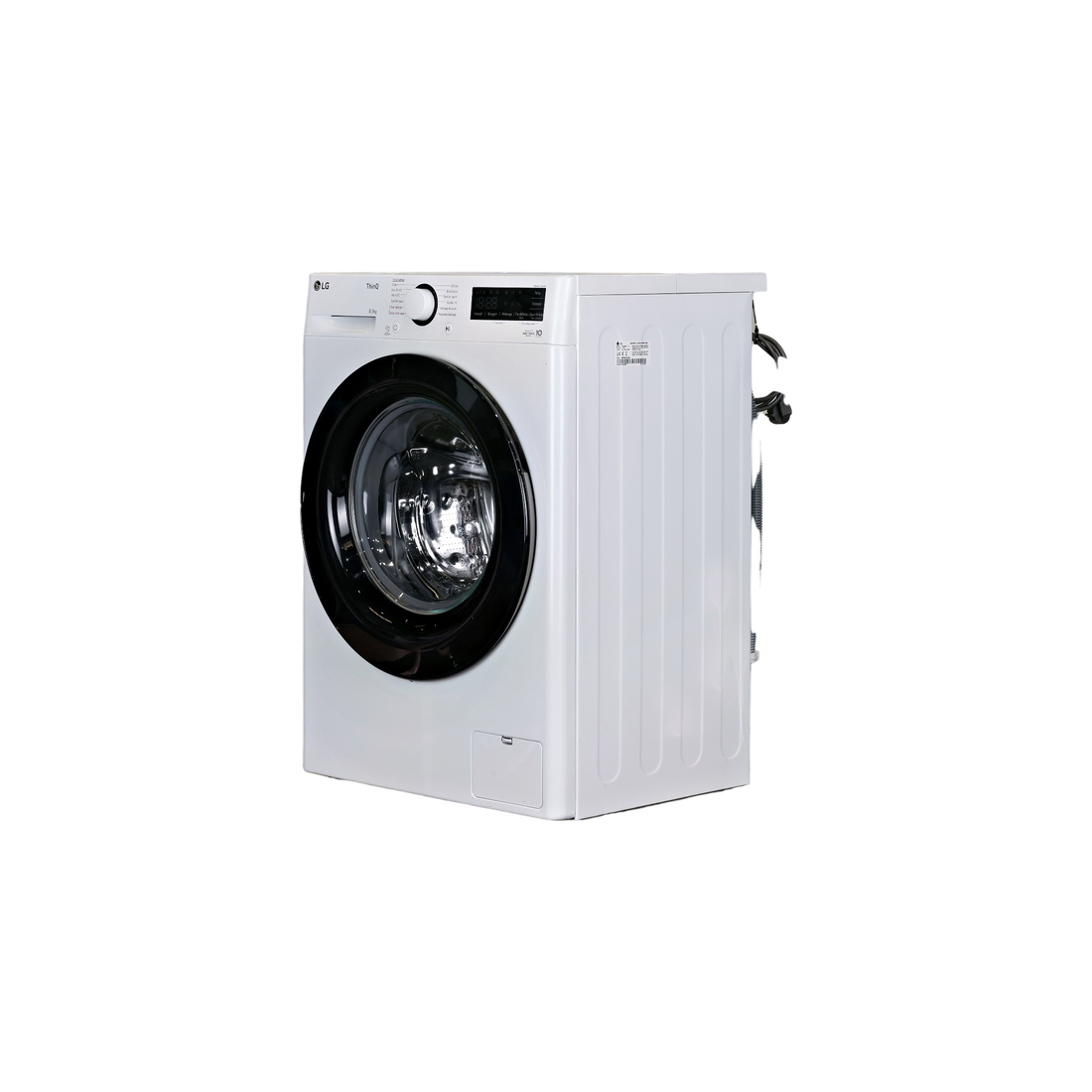 Lave-Linge Hublot 8.5 kg Reconditionné LG F82AV35WHS : vue du côté gauche