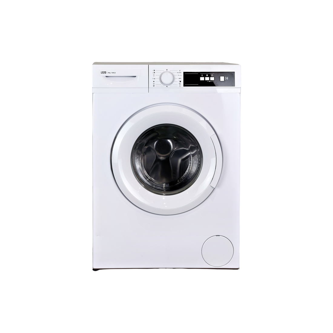 Lave-Linge Hublot 8 kg Reconditionné LISTO LF812-L3B : vue de face