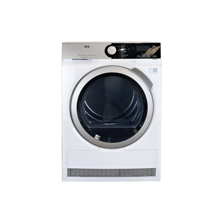 Seche-Linge Pompe À Chaleur 9 kg Reconditionné AEG T8DED954E : vue de face