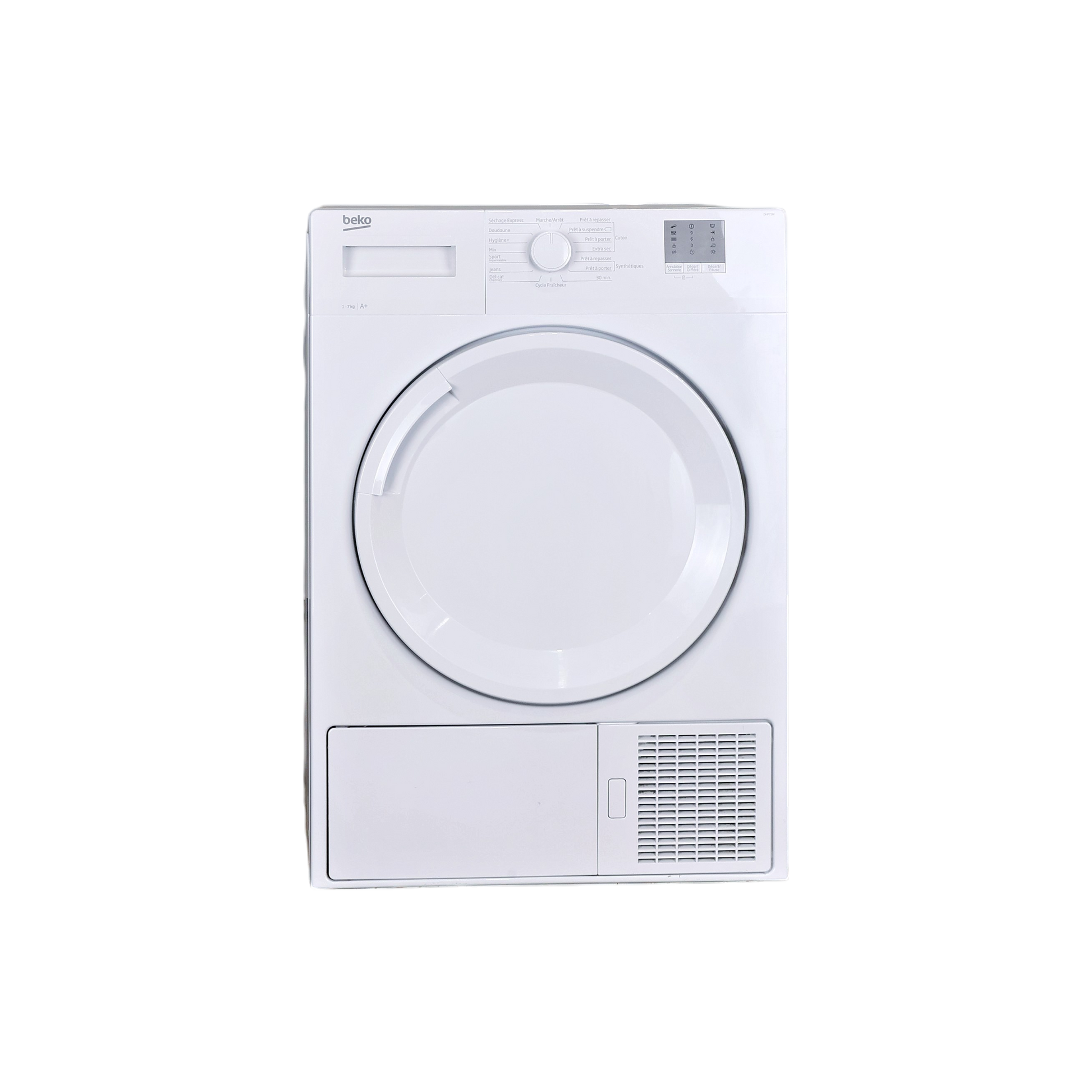 Seche-linge pompe à chaleur 7 kg Reconditionné BEKO DHP73W