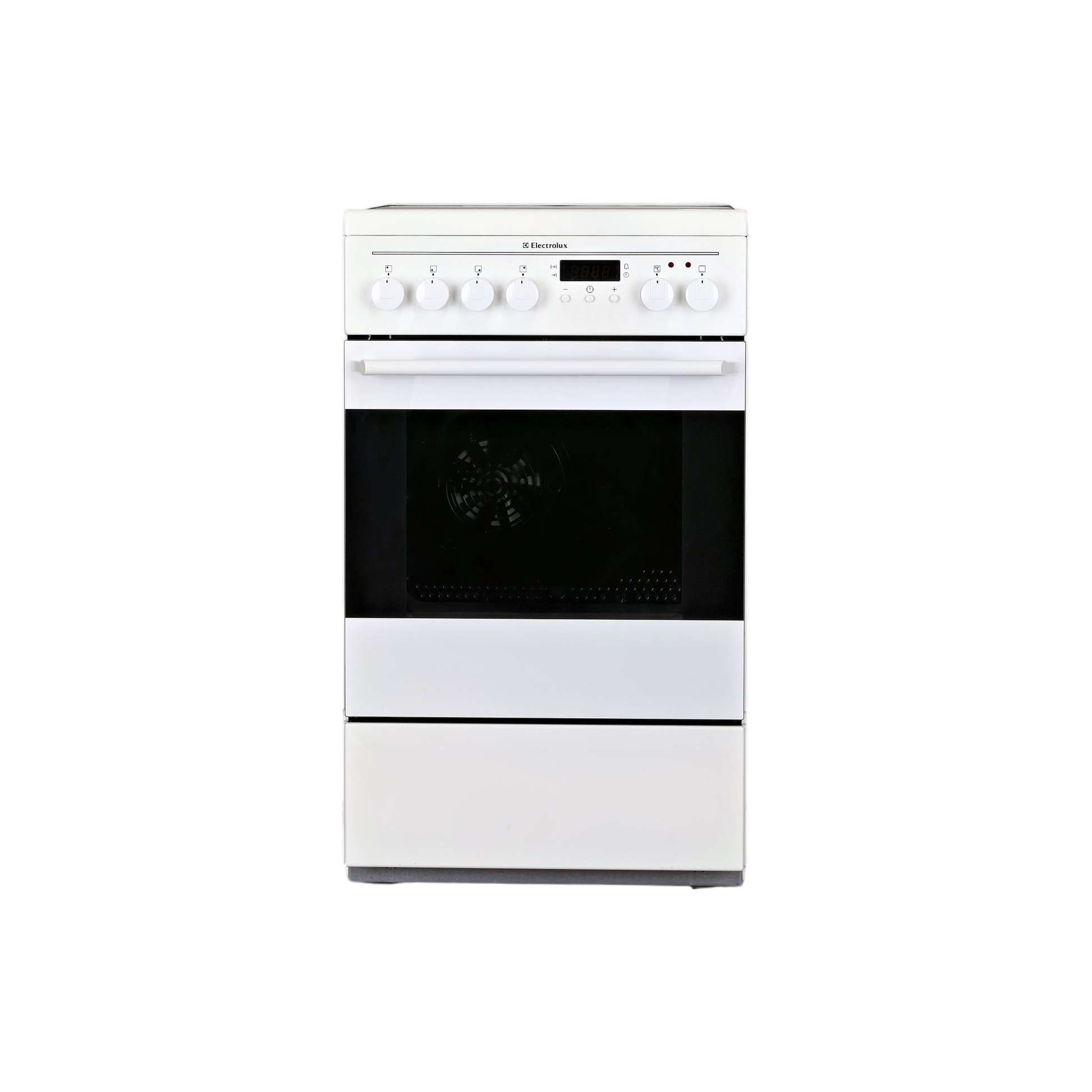 Cuisinière Vitrocéramique 53 L Reconditionné ELECTROLUX EKC513518W : vue de face