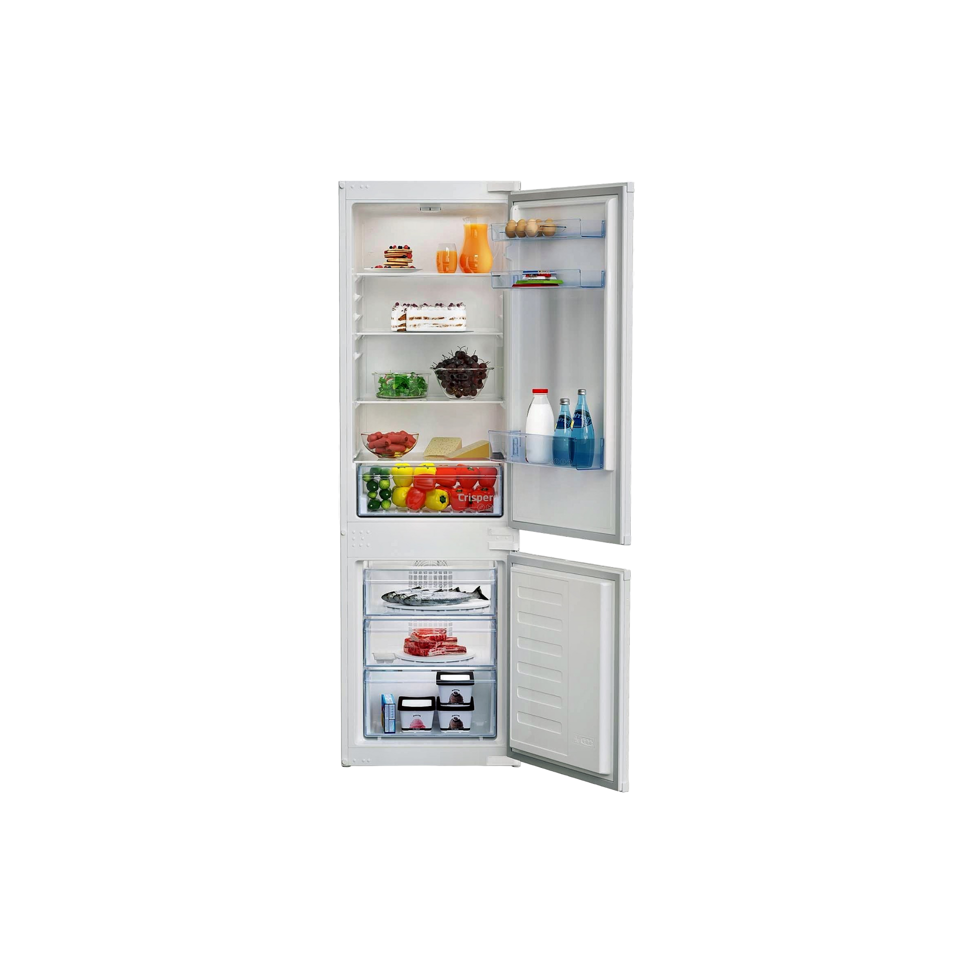 Réfrigérateur Encastrable 262 L Reconditionné BEKO BCHA275K41SN : vue de face